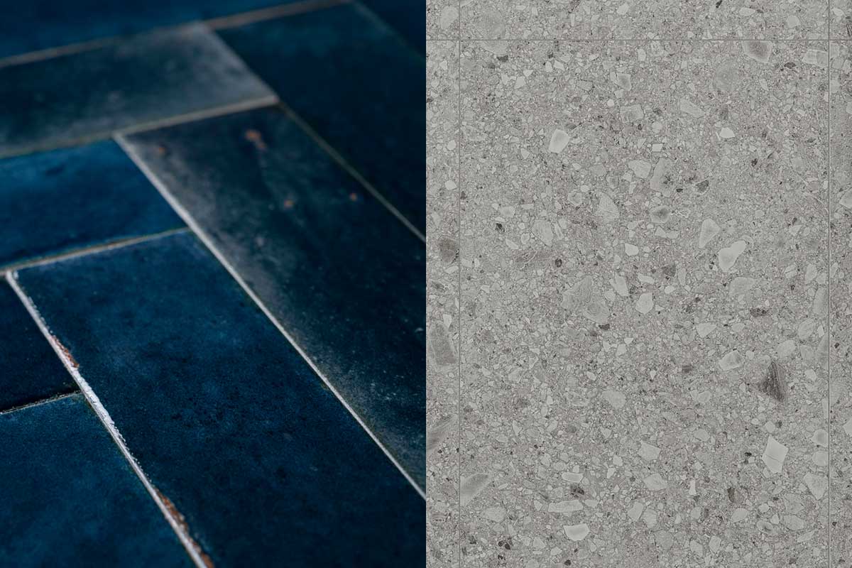 Badezimmer mit Villeroy & Boch und Hansgrohe Ausstattung